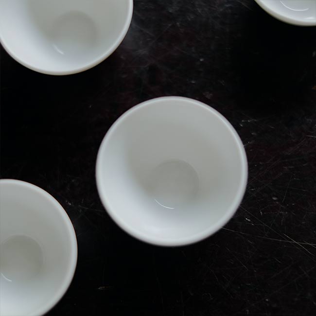 Porcelain mini crucible