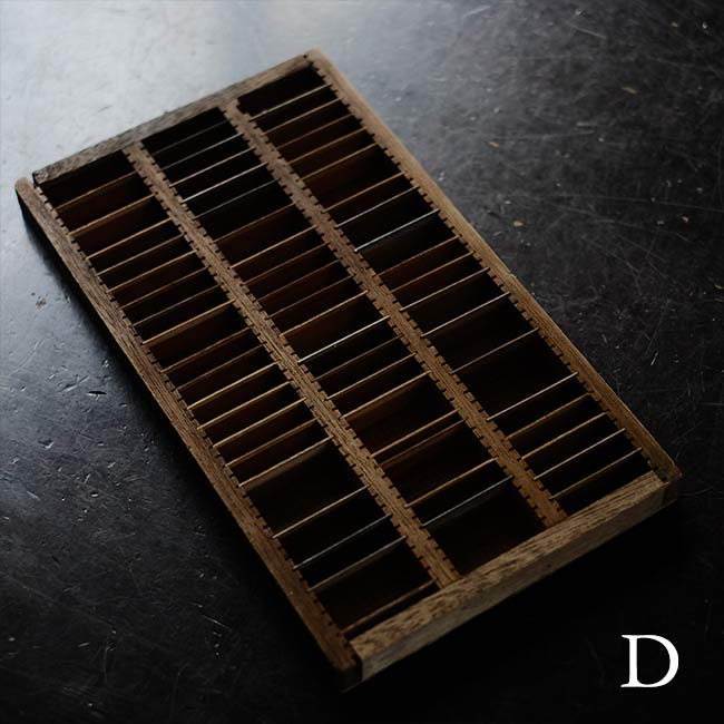 Letterpress printer tray