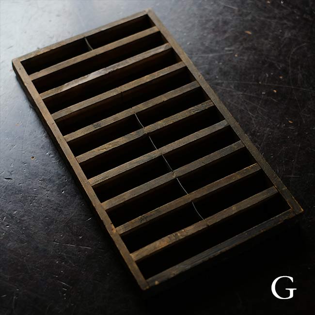 Letterpress printer tray