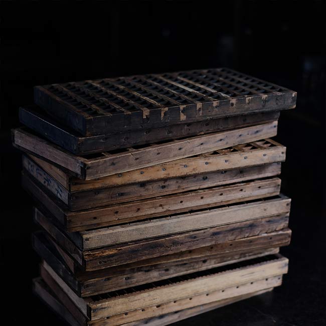 Letterpress printer tray