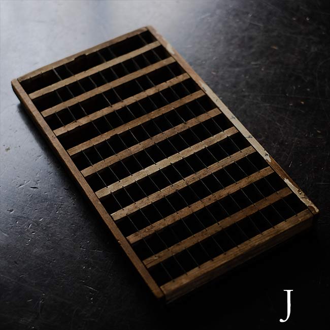 Letterpress printer tray
