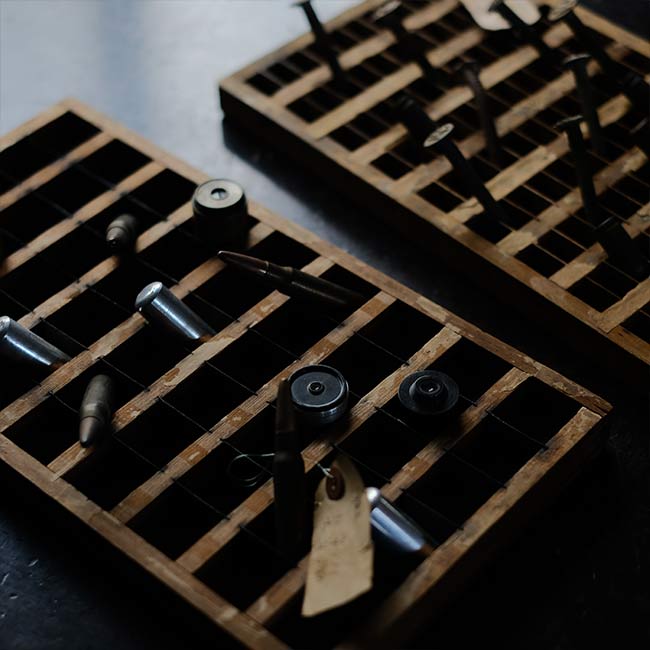 Letterpress printer tray