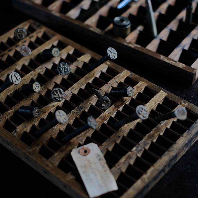 Letterpress printer tray