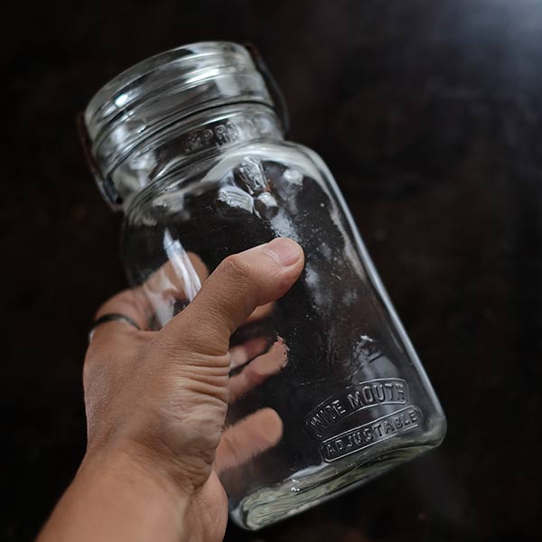 Queen Mason Jar