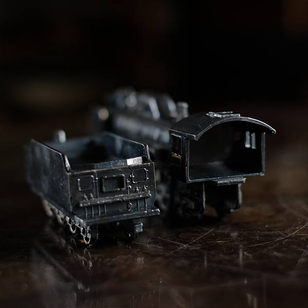 Steam locomotive model