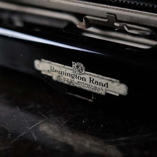 REMINGTON 5 typewriter ink ribbon replaced
