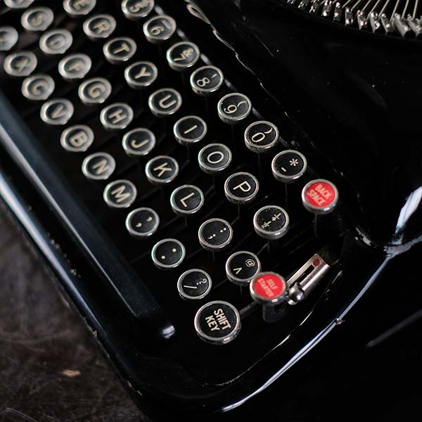 REMINGTON 5 typewriter ink ribbon replaced