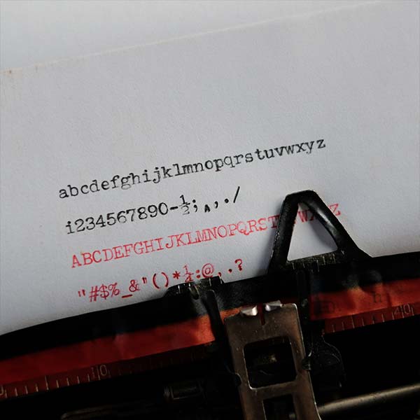 REMINGTON 5 typewriter ink ribbon replaced