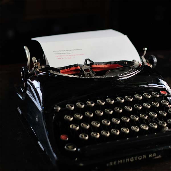 REMINGTON 5 typewriter ink ribbon replaced