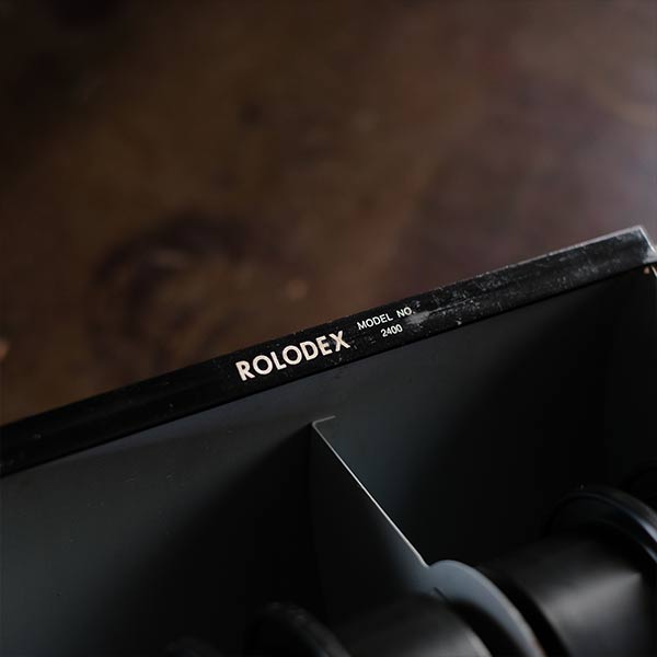 ROLODEX 回転式カードホルダー