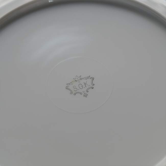 Seyi Pottery Rimmed Plate φ26cm