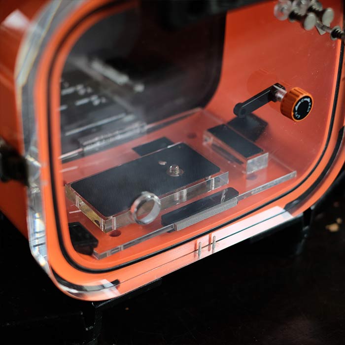 Waterproof case for underwater photography