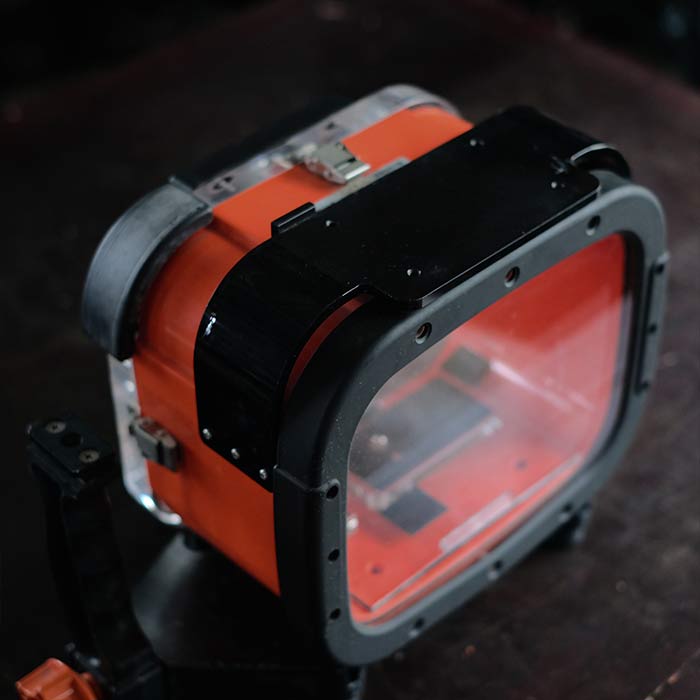 Waterproof case for underwater photography