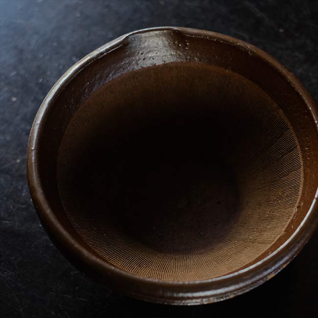 Bizen mortar