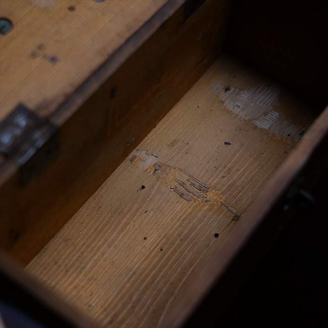 Showa era wooden box