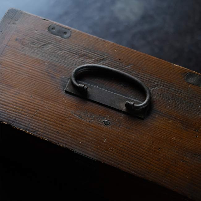 Showa era wooden box