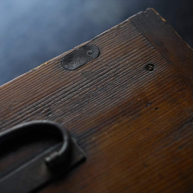 Showa era wooden box