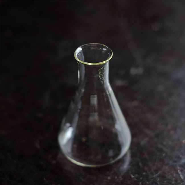 Old Erlenmeyer flask
