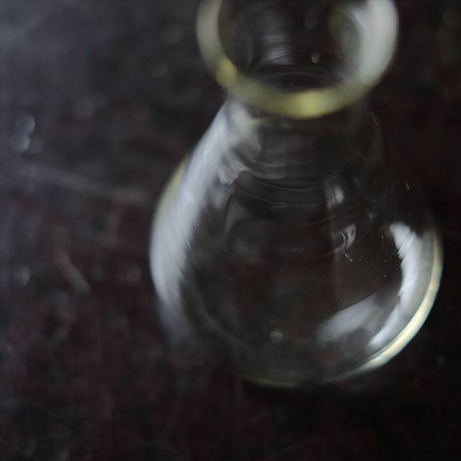 Old Erlenmeyer flask
