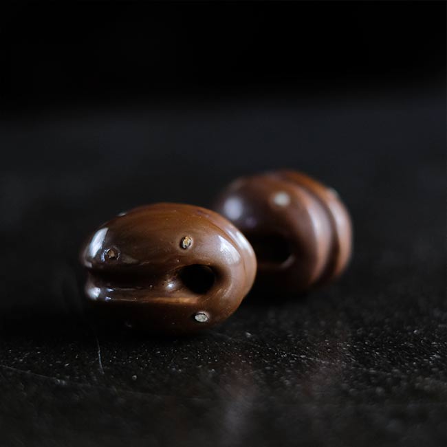 茶色の碍子(バラ売り)