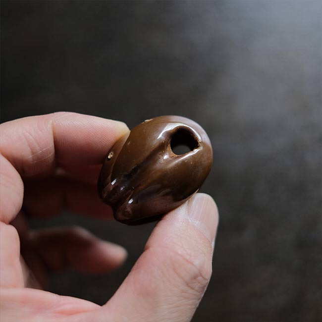 茶色の碍子(バラ売り)