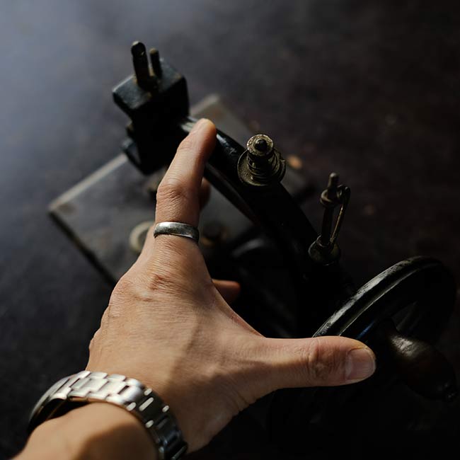 Rusty sewing machine