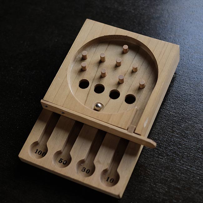 小さなピンボール