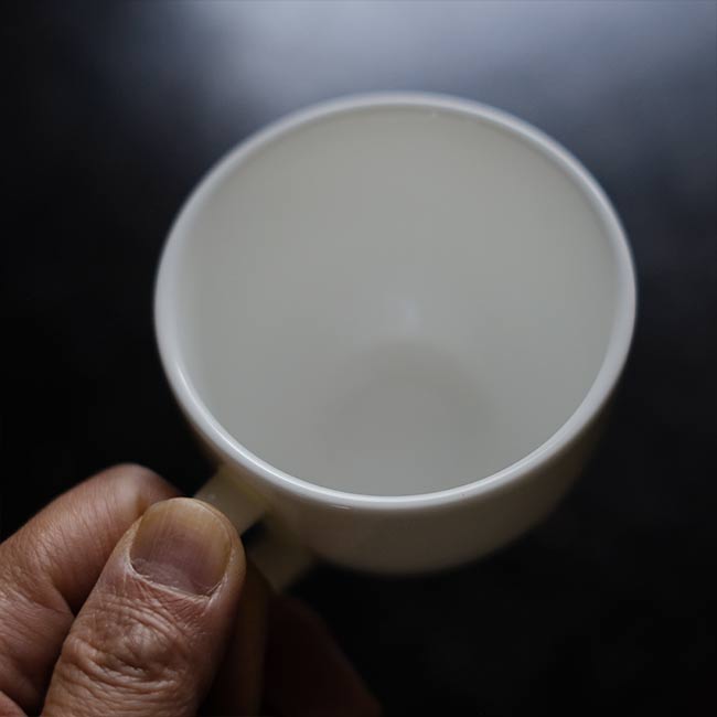 Sori Yanagi bone china cup and saucer