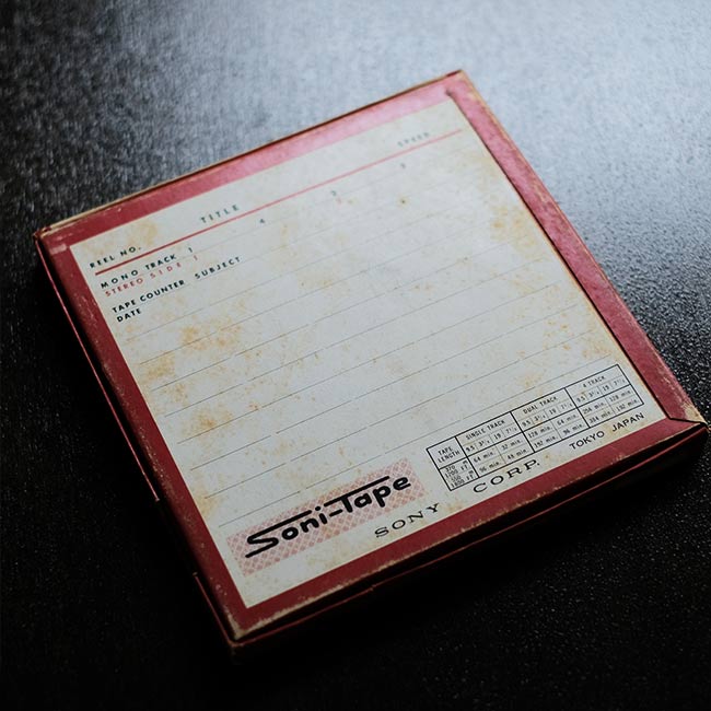 Recording tape case set of 8