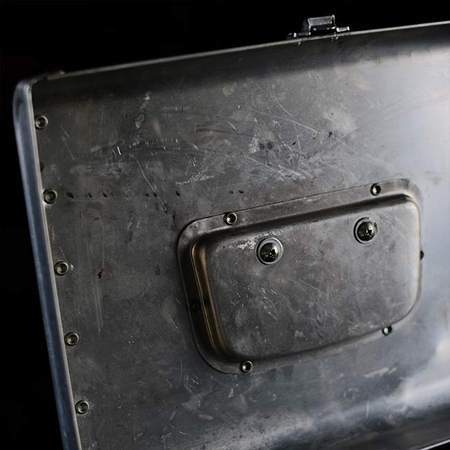 Square aluminum trunk