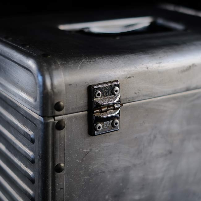 Square aluminum trunk