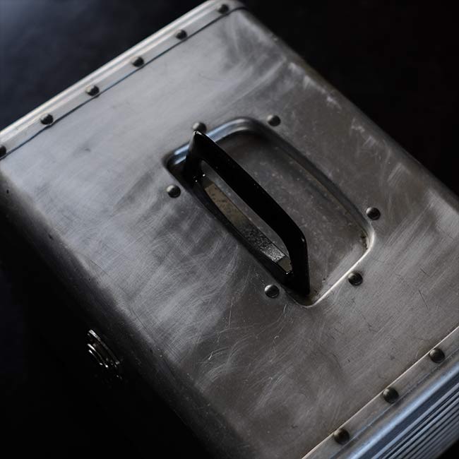 Square aluminum trunk