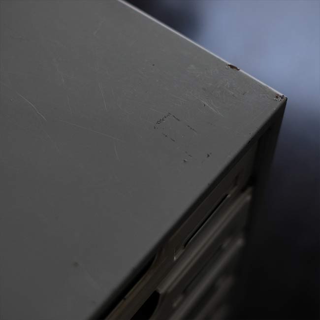 スチール製引き出し(A4、5段)