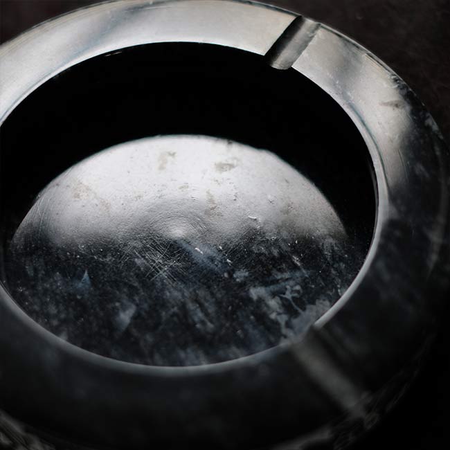 Stone ashtray