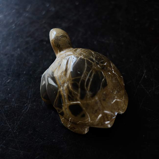 Stone sea turtle