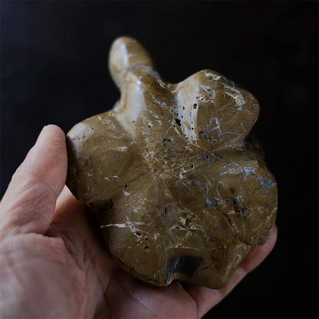 Stone sea turtle