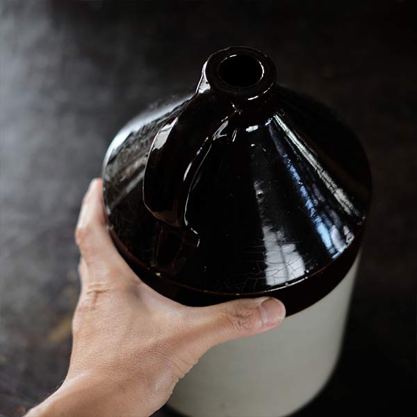 Stoneware jug
