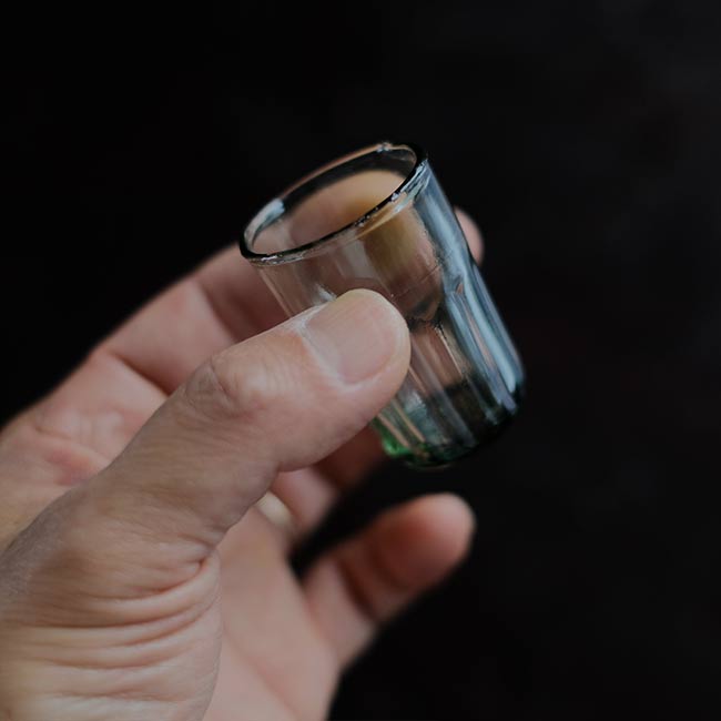 Swastika Mini Glass