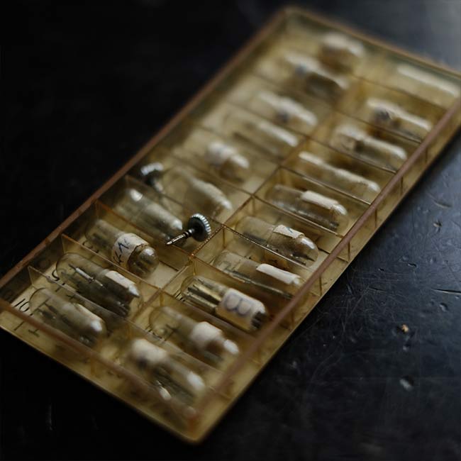 Mechanical watch parts case set