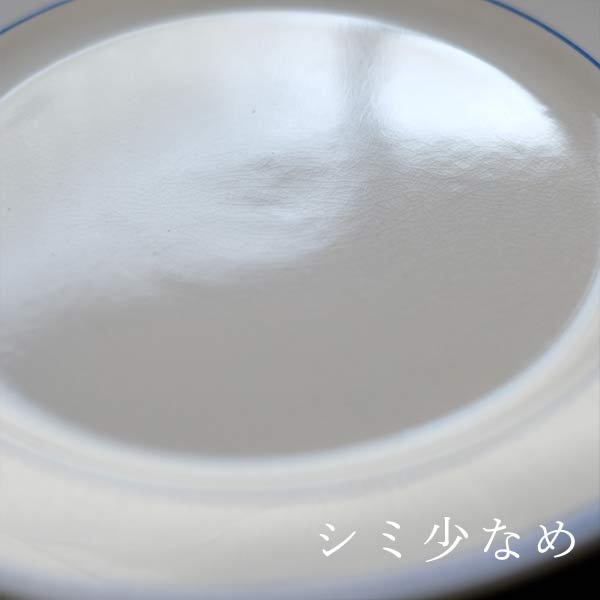 THE IRONSTONE Blue Line Plate φ23cm