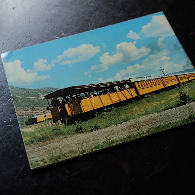 The Narrow Gauge Silverton Train