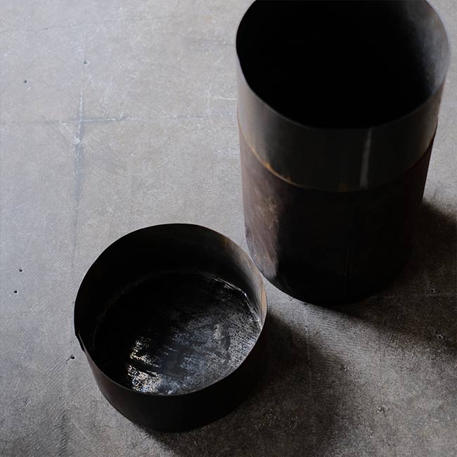Rusty tin can
