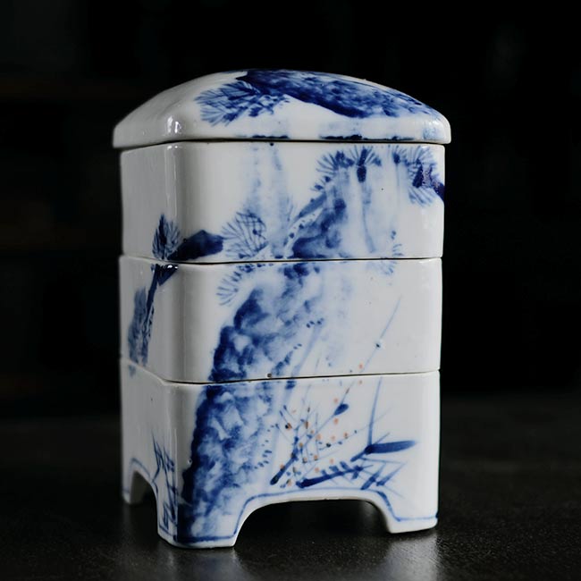 松に鶴 三段重 – zakka store towi