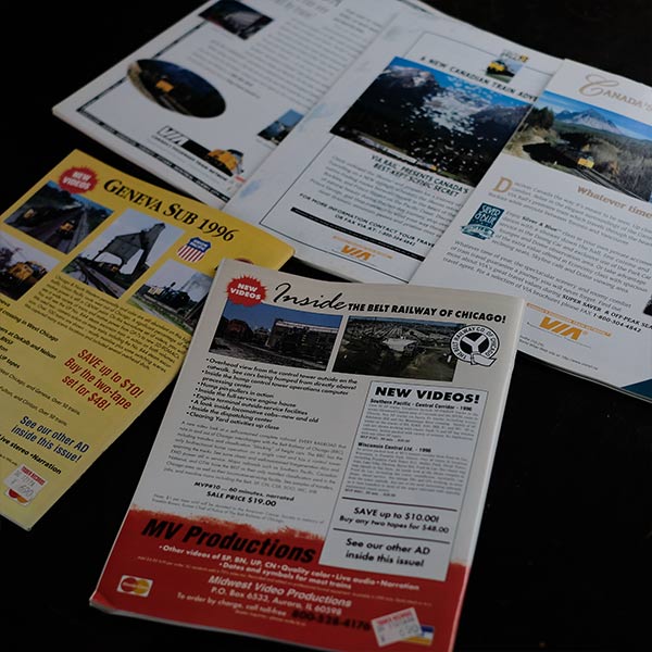RAILROAD PRESS、RAILFAN、PENTREX、TRAINS、RAIL NEWS 全19冊