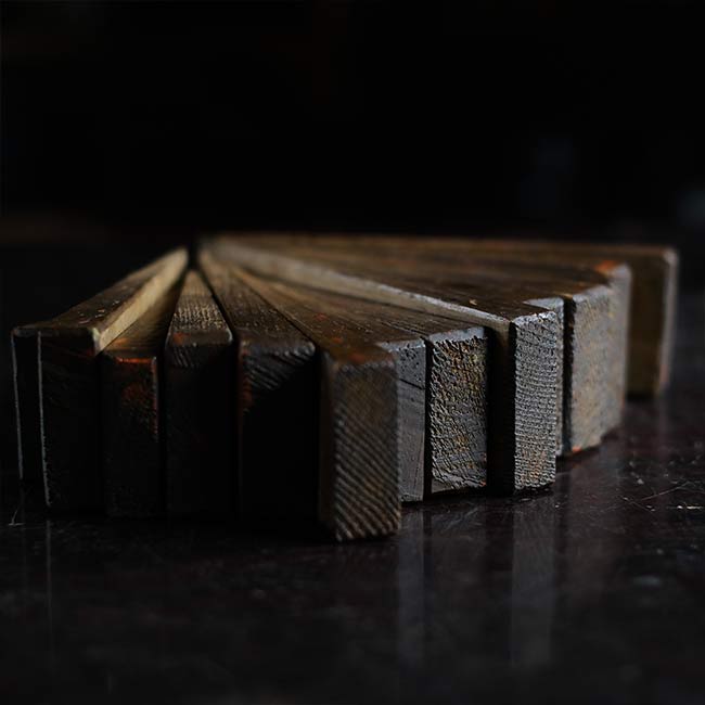 Wood chip set