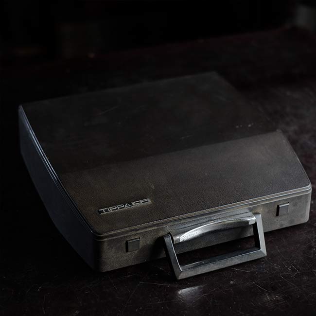 TRIUMPH Tippa S typewriter ink ribbon replaced