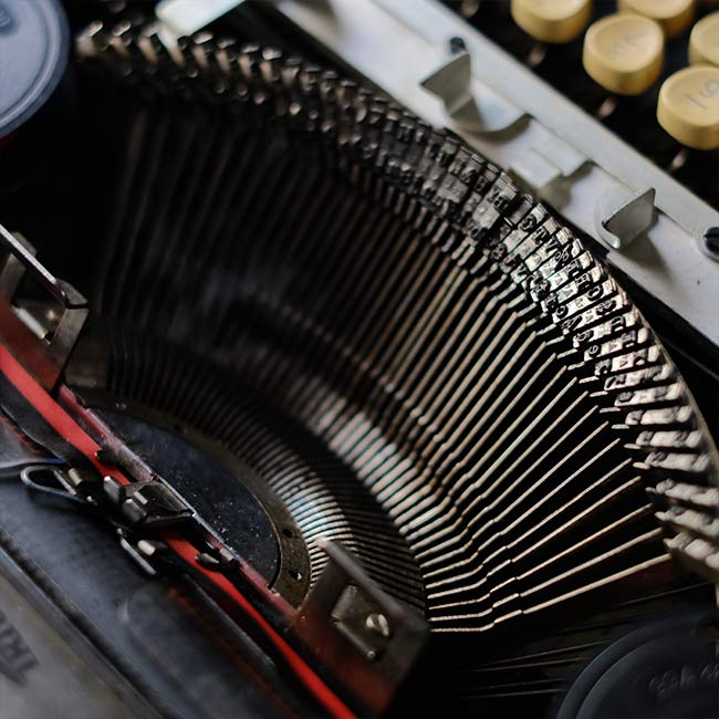 TRIUMPH Tippa S typewriter ink ribbon replaced