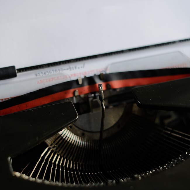 TRIUMPH Tippa S typewriter ink ribbon replaced