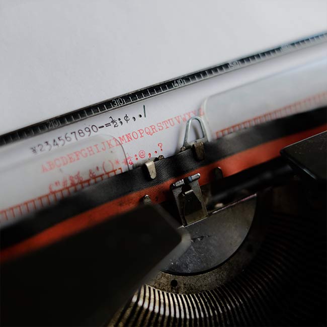 TRIUMPH Tippa S typewriter ink ribbon replaced