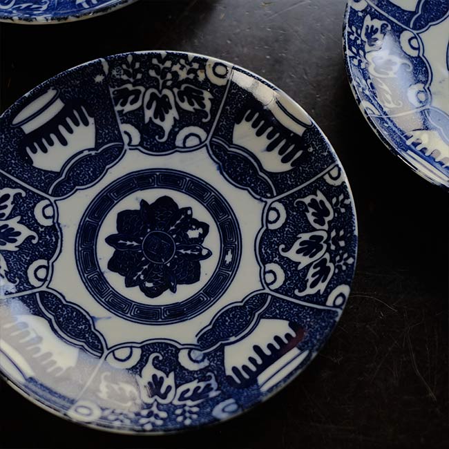 Vase design stamp plate